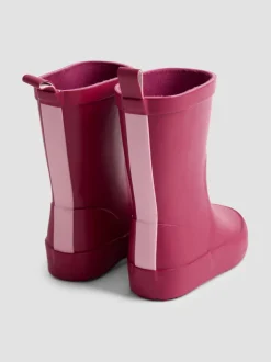 Jojo Maman Bébé framboise - Bottes de pluie unies