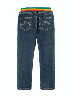 Frugi Jeans Concave Bleu à taille douce Outlet