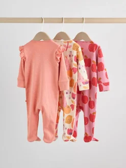 Next - Lot de 3 dors-bien zippés bidirectionnels (0-2ans) Fruits d'automne Best