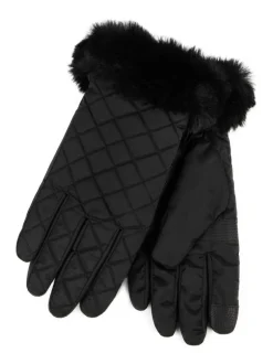 Totes Gants rembourrés déperlants SmarTouch avec poignet en fourrure