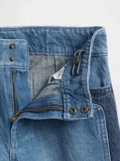 Gap - Jean à taille haute Stride à jambe large (5-13ans) Best