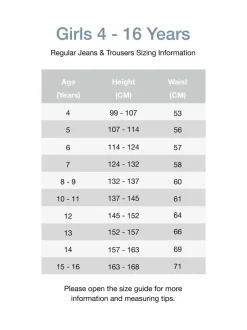 Gap - Jean à taille haute Stride à jambe large (5-13ans) Best