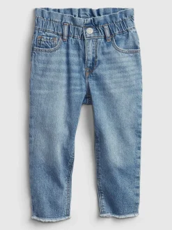 Gap Jean mom en coton extensible à enfiler (0mois à5ans) Clearance
