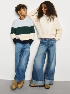 Gap Low Rise Easy Wide- Legging Baggy Jeans (4-13ans) Sale