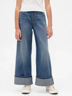 Gap Low Rise Easy Wide- Legging Baggy Jeans (4-13ans) Sale