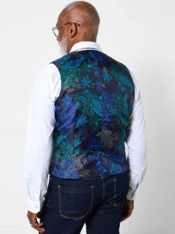 Joe Browns Gilet ajusté à boutons contrastants bordures à carreaux Discount