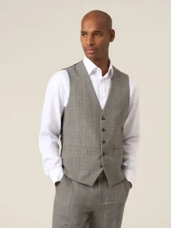 Skopes Gilet de costume à carreaux Haley Best