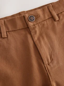 Next - Pantalon chino extensible (3-17ans) Gingembre/ Marron fauve New