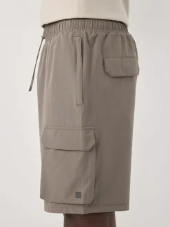 Next Grège neutre - Short d’entraînement Active Cargo Gym New