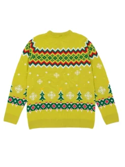 Vanilla Underground Grinch de Noël vert - Pull de Noël en maille pour adulte licencié homme Best