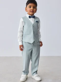 Baker by Ted Baker Gris - Ensemble Gilet Chemises et Pantalons Discount