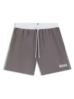 BOSS - Starfish Quick Dry Shorts de bain Gris Discount
