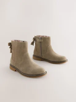 Next Gris - Bottes déperlantes en daim Online
