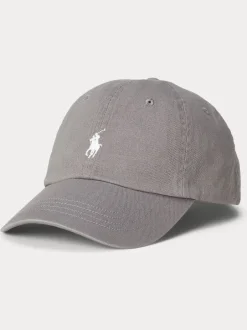 Polo Ralph Lauren - Casquette classique Gris Outlet