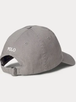 Polo Ralph Lauren - Casquette classique Gris Outlet