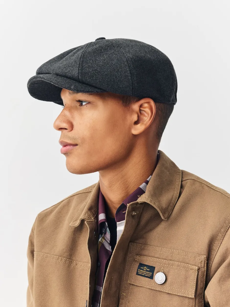 Next Gris - Chapeau de garçon de baker Hot