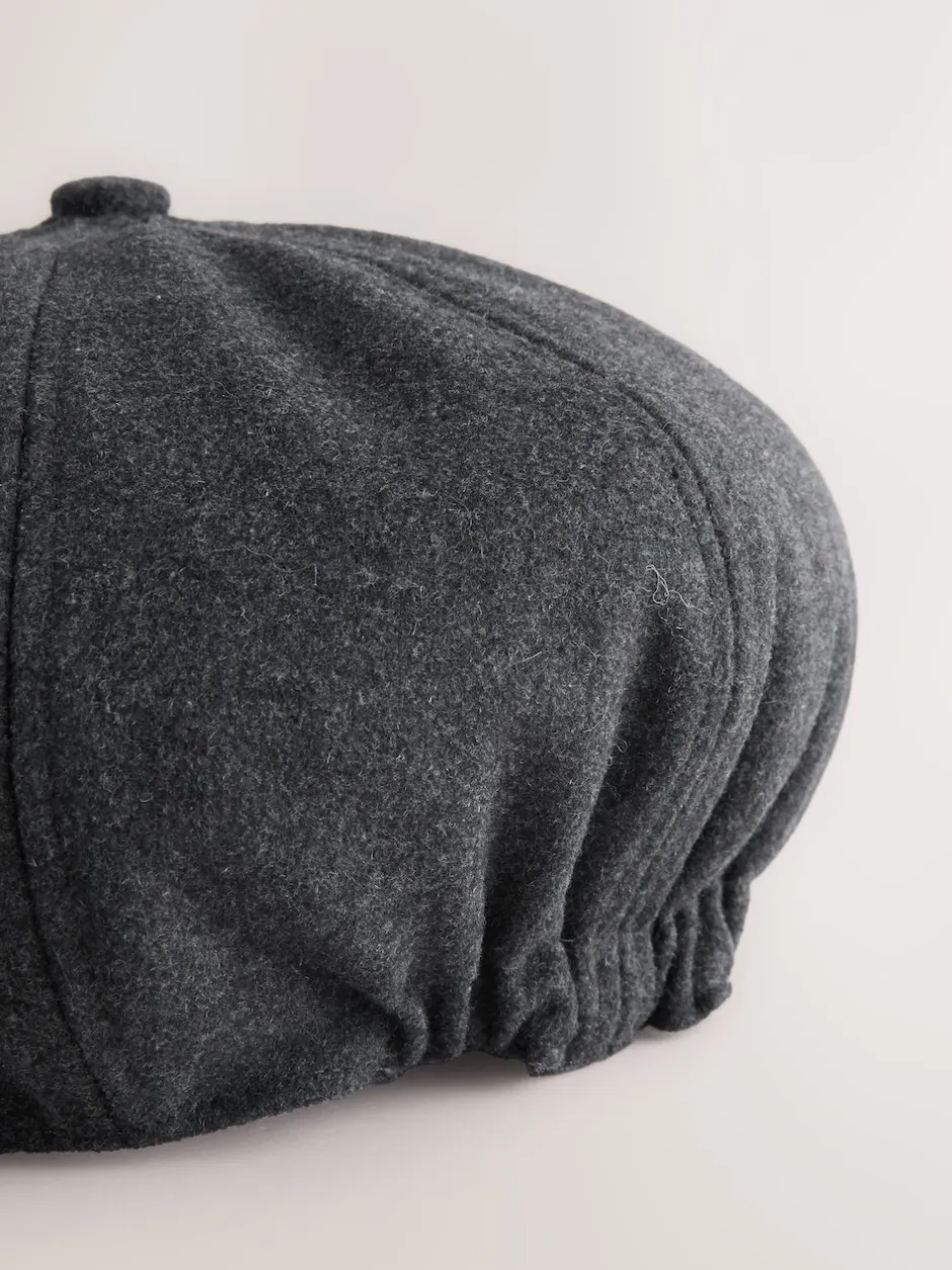 Next Gris - Chapeau de garçon de baker Hot