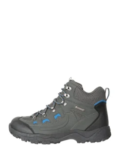 Mountain Warehouse - Chaussures de randonnée Adventurer imperméables pour homme Gris Outlet
