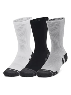 Under Armour Gris - Col rond - Lot de 3 chaussettes Performance Tech Hot
