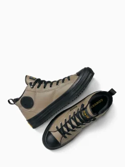 Converse Gris - Baskets mi-hautes Chuck Taylor All Star Malden Street Online