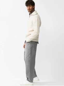 Next Gris - - délavé vintage Denim Jeans Coupe ballon Online