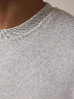 Next Gris - Ensemble pyjama à manches courtes en éponge Outlet