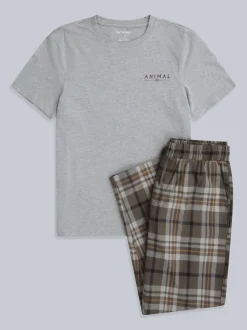 Animal Gris - Ensemble pyjama Driftoff Discount