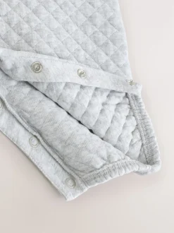 Next Gris - Ensemble salopette et body matelassé en jersey bébé (0mois-2ans) Online