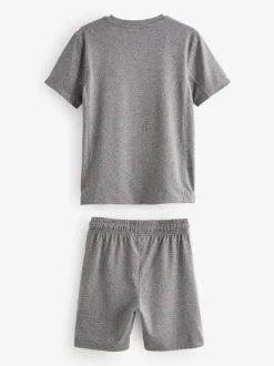 Next Gris - Ensemble t-shirt et short de sport (3-16 ans) Sale
