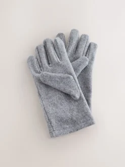 Next - Gants de toison Gris