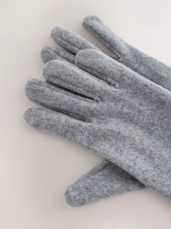 Next - Gants de toison Gris