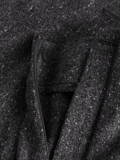 Next Gris - Jupe mi-longue plissée mouchetée Outlet