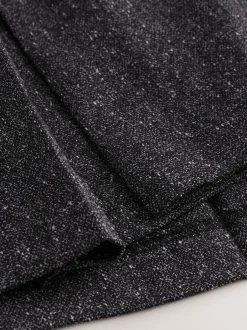 Next Gris - Jupe mi-longue plissée mouchetée Outlet