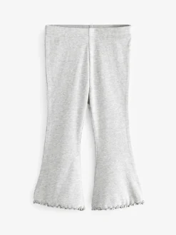 Next - Leggings évasés à côtes (3mths-7yrs) Gris Discount