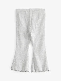 Next - Leggings évasés à côtes (3mths-7yrs) Gris Discount