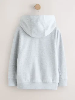 Next Gris - Logo Zip Through Hoodie (3-16yrs) Sale