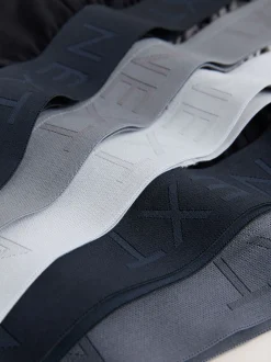 Next Gris - Lot de 5 - Slips riches en coton Online