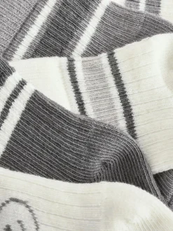 Next Gris - Lot de 5 chaussettes pour bébé (0mois-2ans) Hot