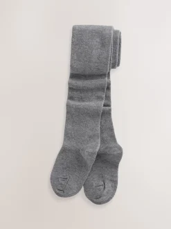 Next Gris - Lot de 3 collants School riches en coton Sale