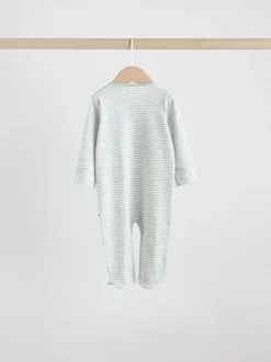 Next Gris - Lot de 3 dors-bien à boutons-pression bébé Outlet