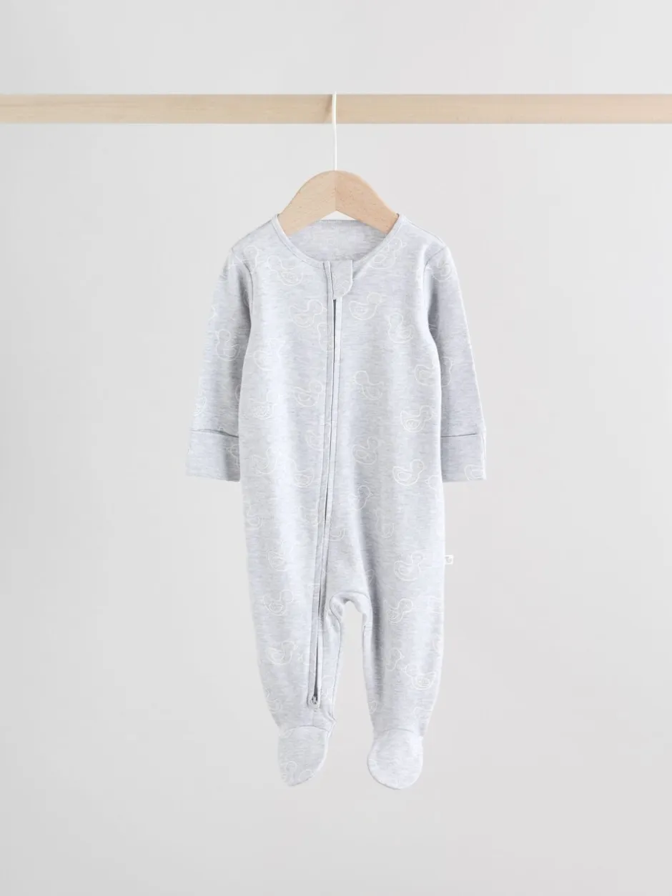 Next Gris - Lot de 3 dors-bien bébé zippés (0-2ans) Online
