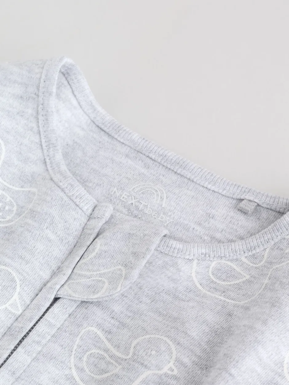 Next Gris - Lot de 3 dors-bien bébé zippés (0-2ans) Online