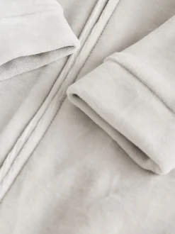 Next Gris - Lot de 2 dors-bien zippés en velours pour bébé (0-2ans) Clearance