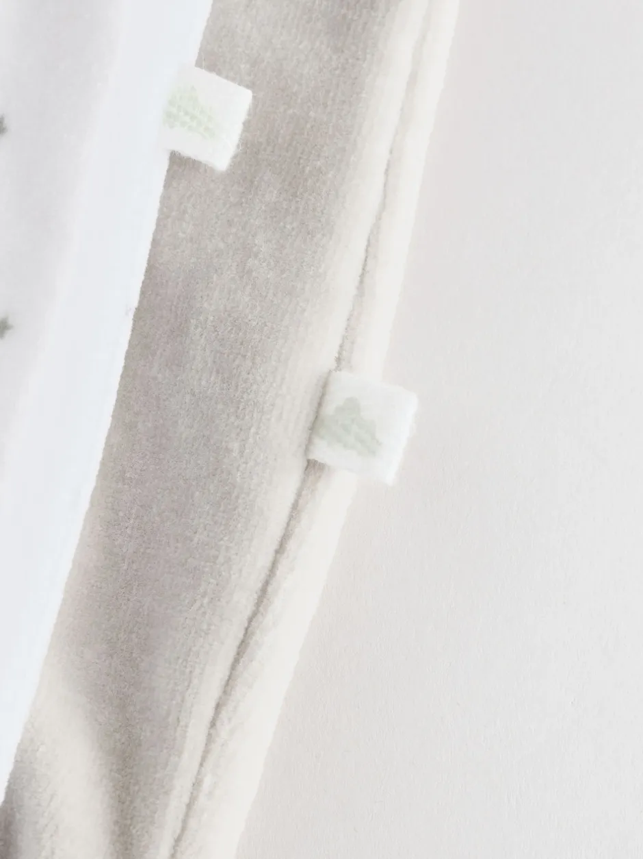 Next Gris - Lot de 2 dors-bien zippés en velours pour bébé (0-2ans) Clearance