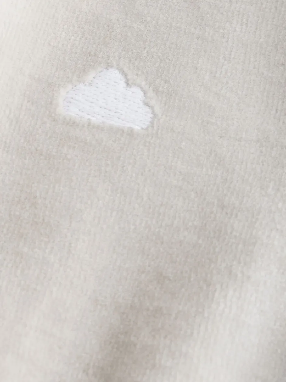 Next Gris - Lot de 2 dors-bien zippés en velours pour bébé (0-2ans) Clearance