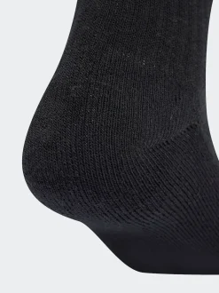 adidas Gris - Lot de 6 paires de chaussettes Linear Crew rembourrées Best