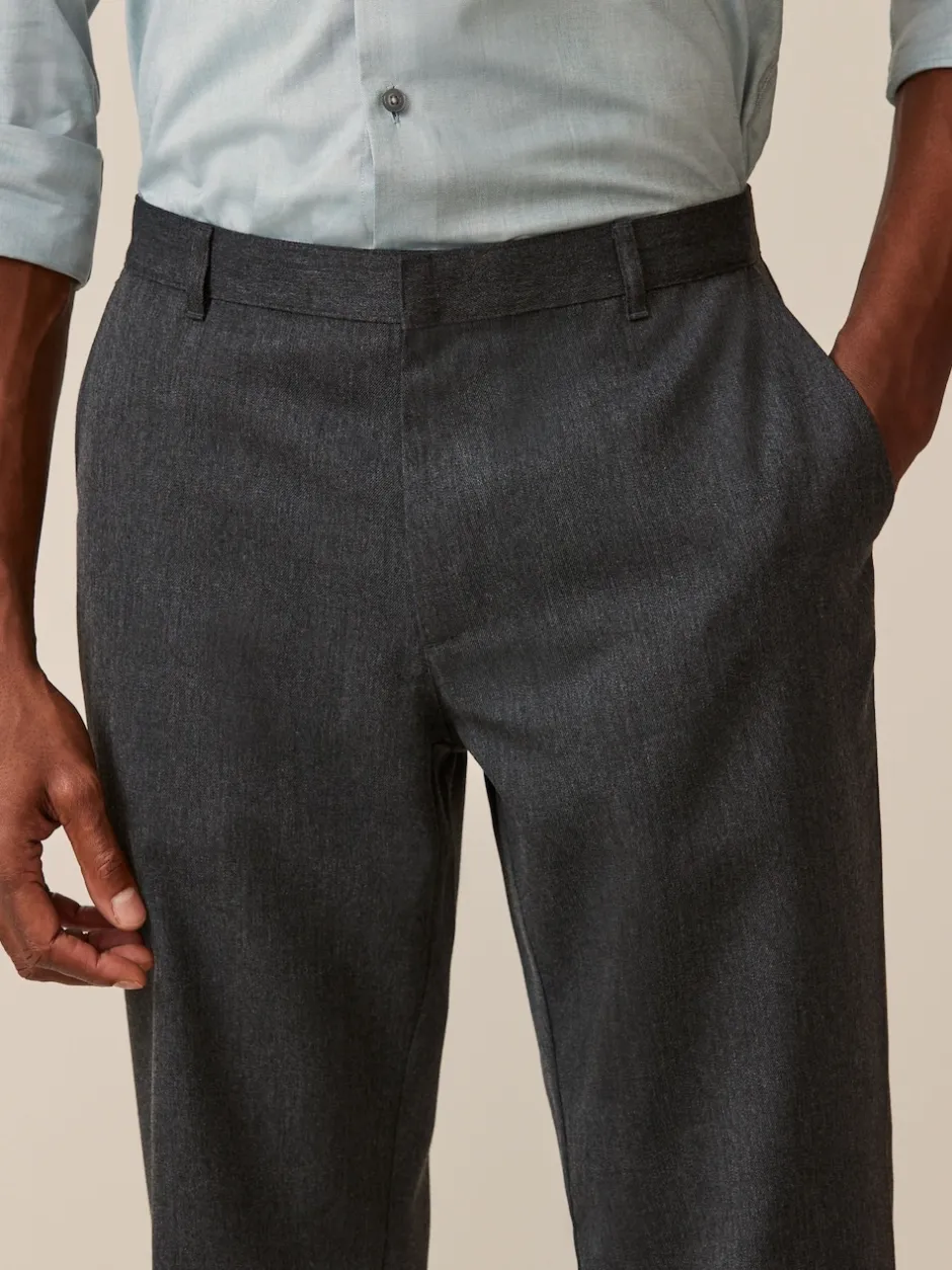 Next Gris - Lot de 2 pantalons intelligents unis sur le devant Online