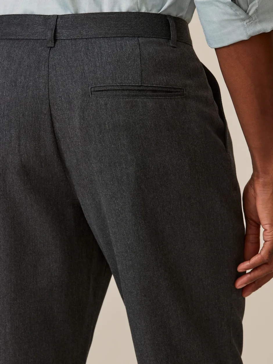 Next Gris - Lot de 2 pantalons intelligents unis sur le devant Online