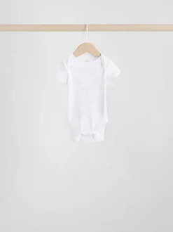 Next Gris - Lot de bodys à manches courtes pour bébé 5