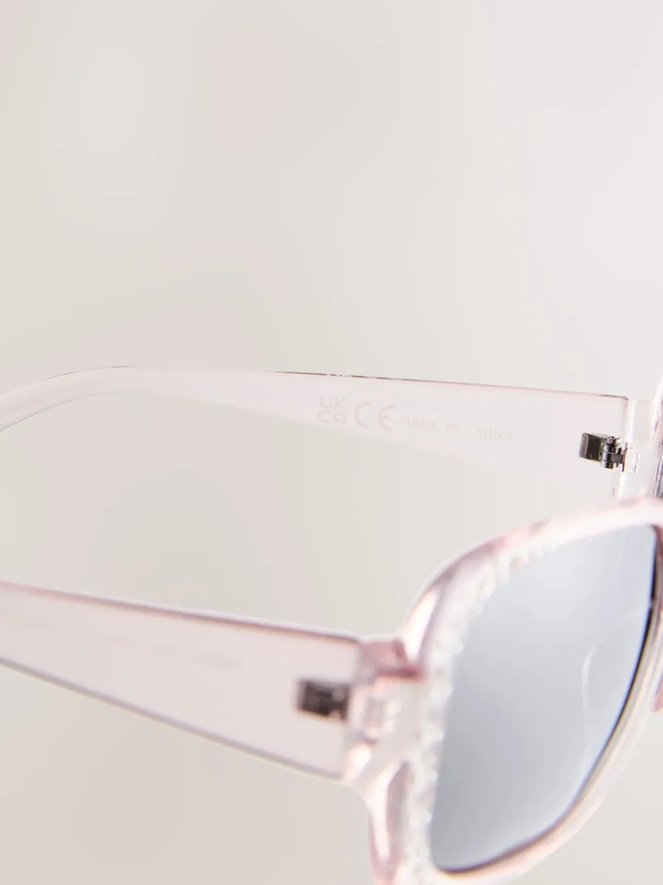 Next Gris - Lunettes de soleil Bling Wrap Sale